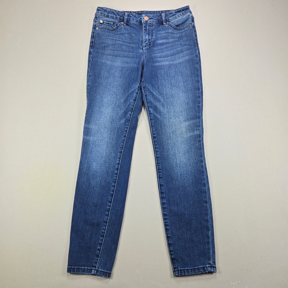 Armani Exchange Jeans‎ Super Skinny Cropped Denim Blue Womens 29